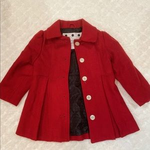 Red Peacoat